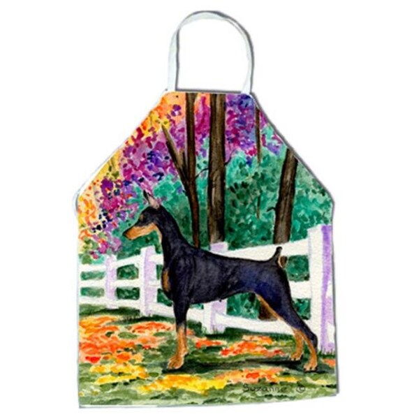 Carolines Treasures Carolines Treasures SS8428APRON Doberman Apron - 27 x 31 in. - SS8428APRON
