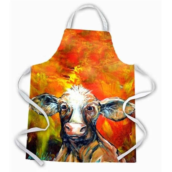 Carolines Treasures Carolines Treasures MW1225APRON Another Happy Cow Apron - MW1225APRON