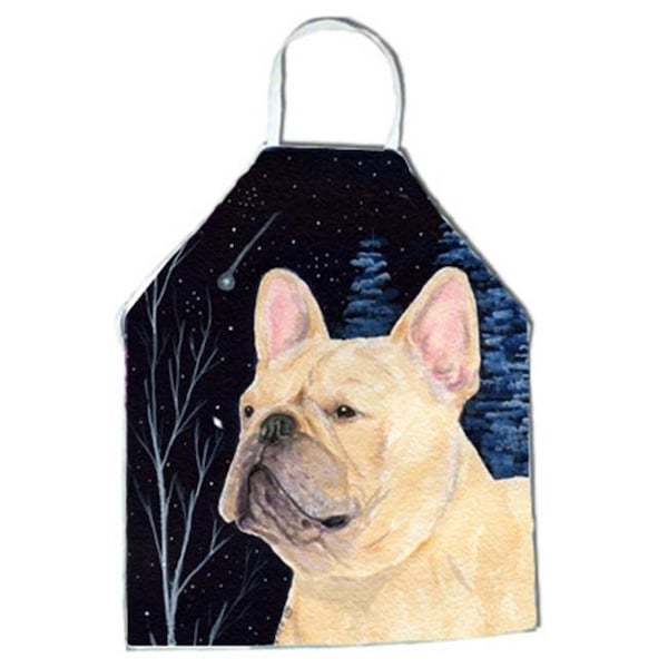 Carolines Treasures Carolines Treasures SS8441APRON Starry Night French Bulldog Apron - 27 x 31 in. - SS8441APRON