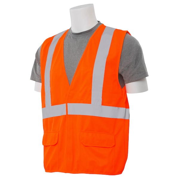 Deltaplus Vest, Flame Retardant Treated, Orange, 5XL - 65023