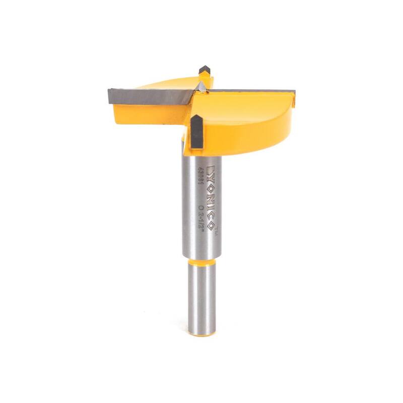 Broca Forstner de Acero Endurecido Sólido de 2-1/2 pulgadas de Diámetro y Mango de 10 mm - 43061C