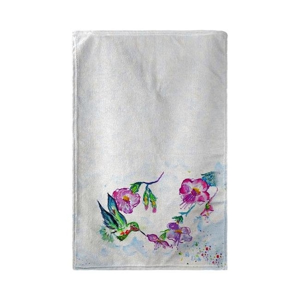 Betsy Drake Betsy Drake KT713 16 x 25 in. Feeding Hummingbird Kitchen Towel - KT713