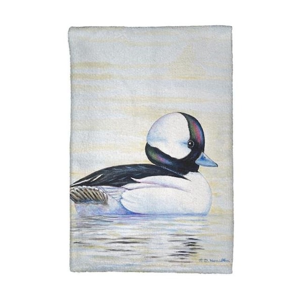 Betsy Drake Betsy Drake KT827 Bufflehead Duck Kitchen Towel - KT827