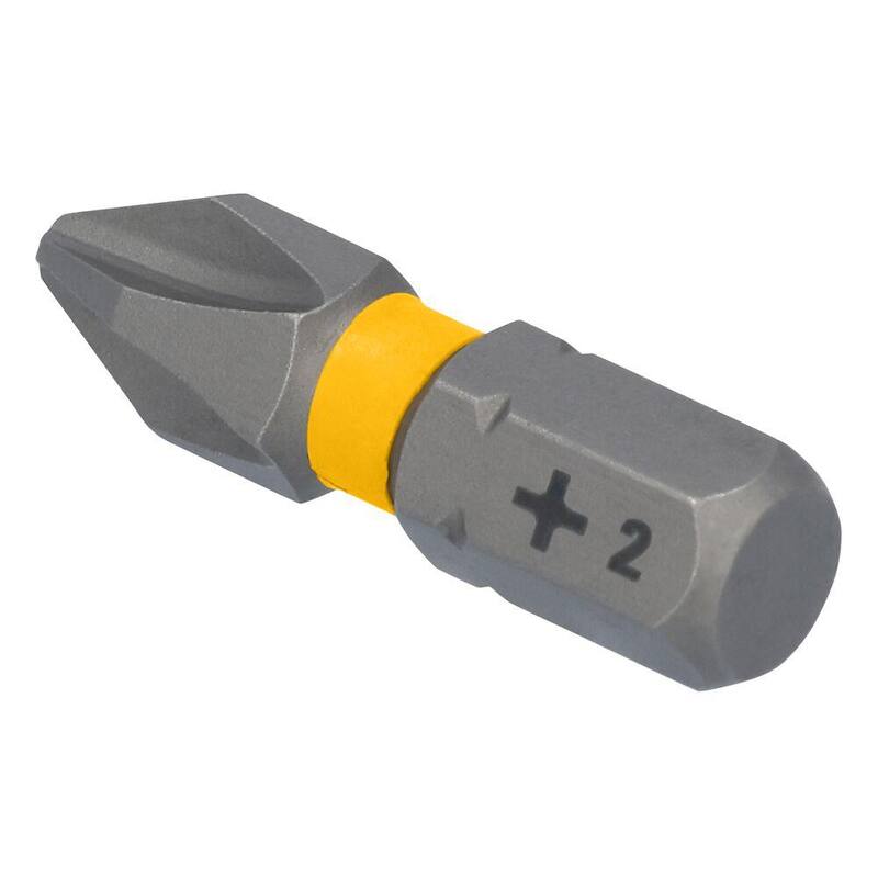 DEWALT MAXFIT ULTRA Juego de 30 puntas de acero para destornillador Phillips 2 - DWA1PH2UMF30