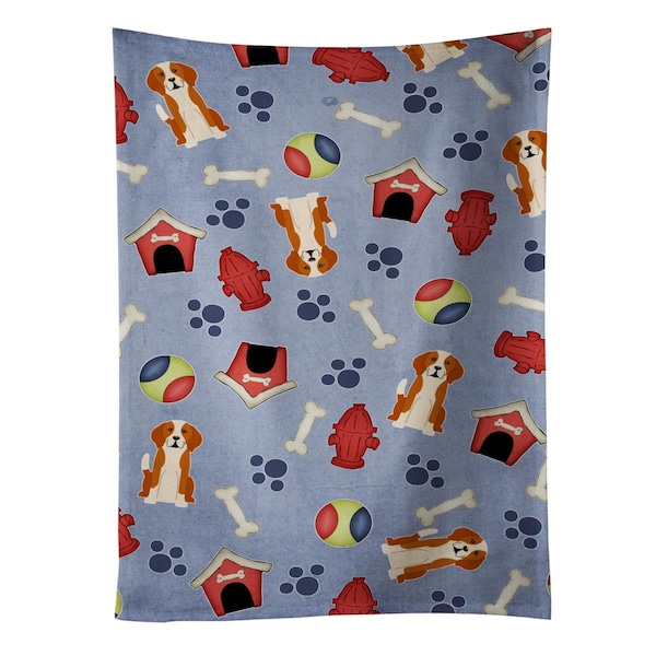 Carolines Treasures Dog House Collection English Foxhound Kitchen Towel - BB2723KTWL
