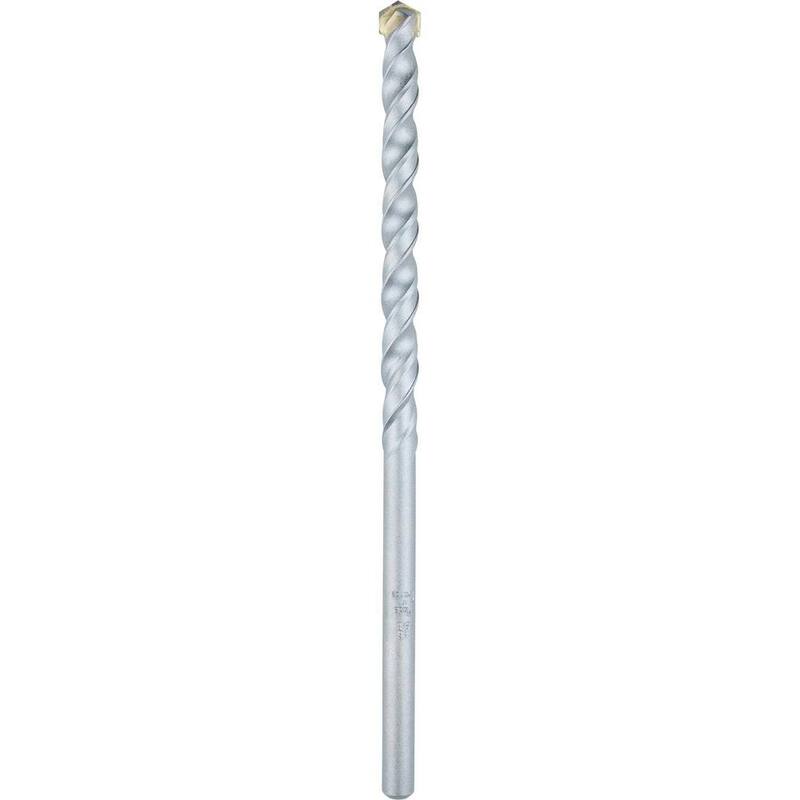 Broca de martillo de percusión para albañilería con punta de carburo de 5/8 pulg. x 12 pulg. - B-68884
