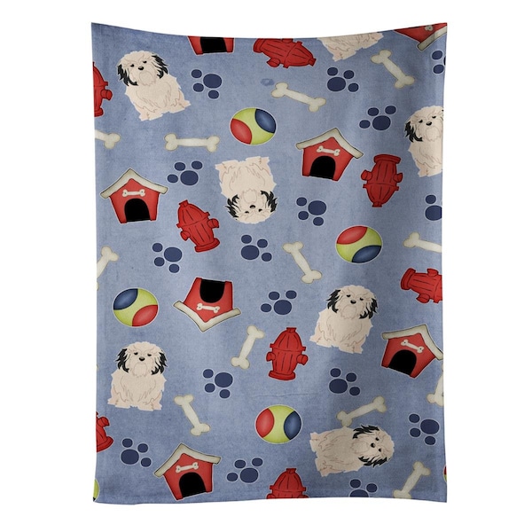 Carolines Treasures Dog House Collection Lowchen Kitchen Towel - BB2632KTWL