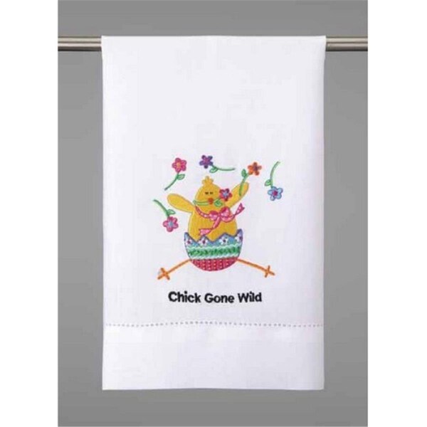 Tarifa 14 x 22 in. Chick Gone Wild GT 1 Design Kitchen Towel - TA3685898
