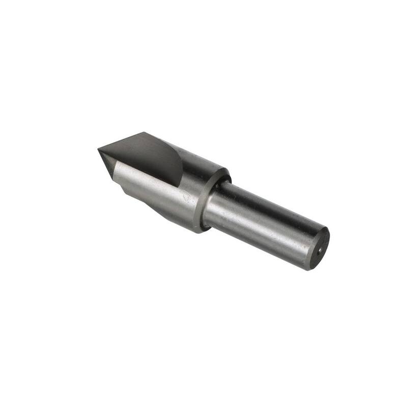 Broca avellanadora de acero de alta velocidad de 1/2 pulg. x 3/8 pulg. con mango de 82 grados y 3 flautas - DEWCSK1/2-82