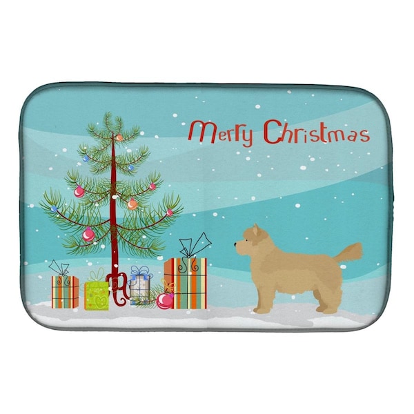 Carolines Treasures Westiepoo No.1 Christmas Tree Dish Drying Mat - CK3878DDM