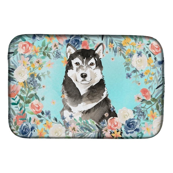 Carolines Treasures Alaskan Malamute Dish Drying Mat - CK3419DDM
