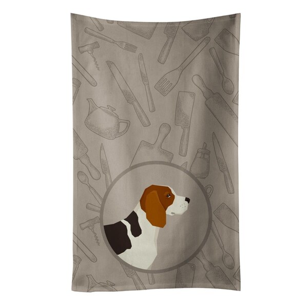 Carolines Treasures Beagle in the Kitchen Kitchen Towel - CK2166KTWL