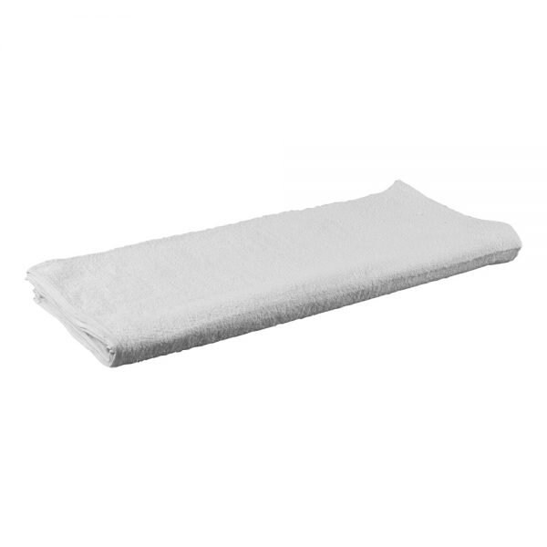 M&B Absorbents Terry Cloth Bar Towel, White, 16 in. x19 in., 1200PK - TBM-1619-AB1200