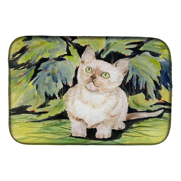 Carolines Treasures Cat - Burmese Dish Drying Mat - SS8265DDM
