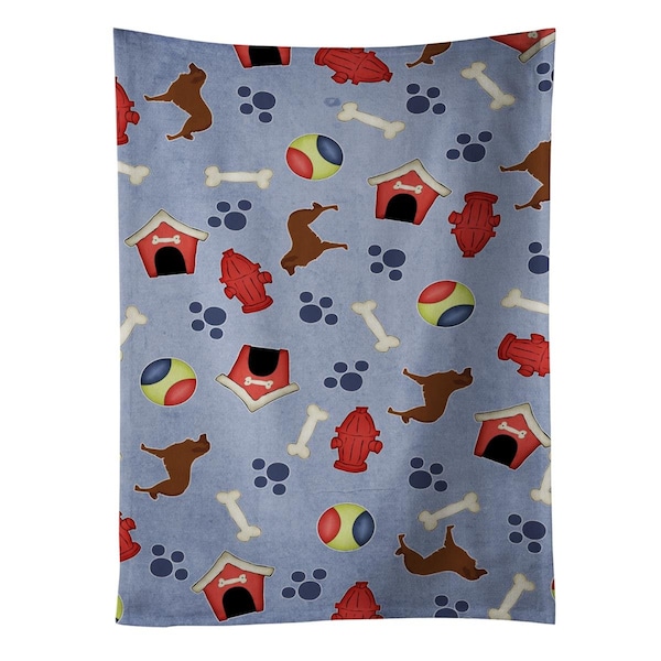 Carolines Treasures Portuguese Sheepdog Dog Dog House Collection Kitchen Towel - BB3931KTWL
