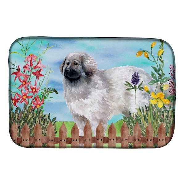 Carolines Treasures Moscow Watchdog Spring Dish Drying Mat - CK1235DDM