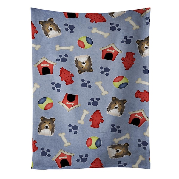 Carolines Treasures Dog House Collection Sheltie Kitchen Towel - BB4021KTWL