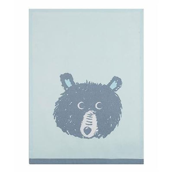 Tarifa 18 x 25 in. Light Blue Bear Kitchen Towel, 4PK - TA3128316