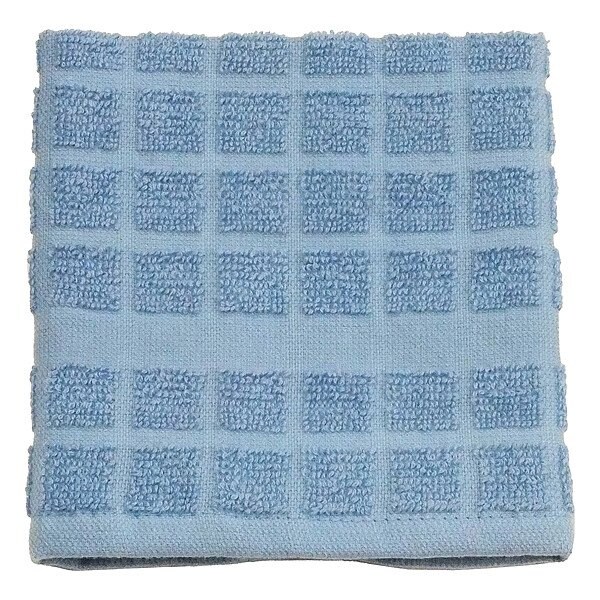 Martex Dish Cloth, Blue, 12" L, 12" W, PK288 - 1C41644