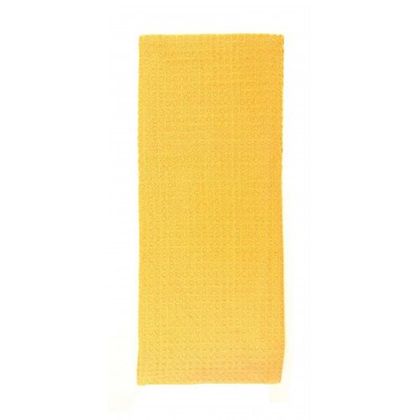 Mr. Mjs Trading AG-30312S-4 Tea Towels, Golden Yellow, 4PK - AG-30312S/4