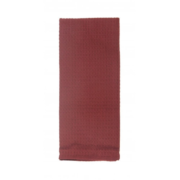 Mr. Mjs Trading AG-30303S-4 Tea Towels, Burgundy, 4PK - AG-30303S/4