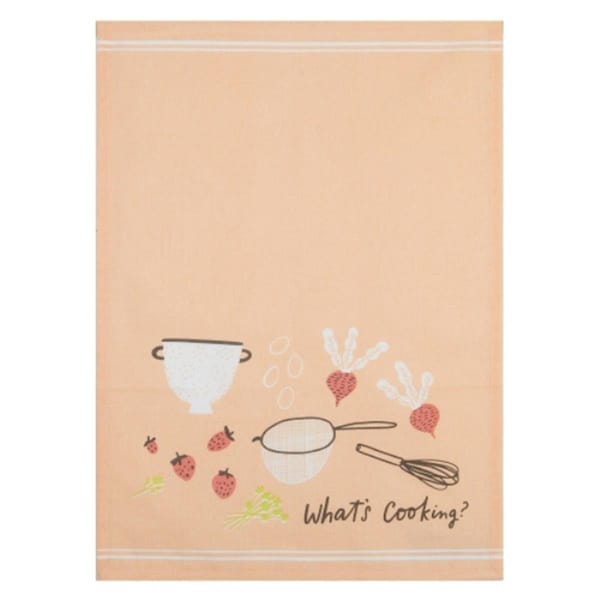 Tarifa 18 x 25 in. Whats Cooking Kitchen Towel, 2PK - TA3676361