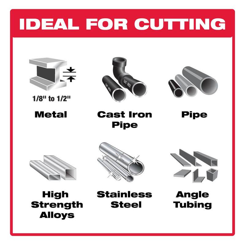 DIABLO 6 in. y 9 in. 8 TPI Steel Demon Carbide Recip Blades para metal grueso (de 3/16 a 9/16 pulgadas) - Cortadora (paquete de 6) - DS06080908CF6