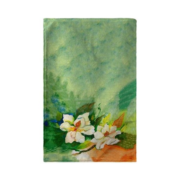 Betsy Drake Betsy Drake KT251 Magnolias Kitchen Towel - KT251