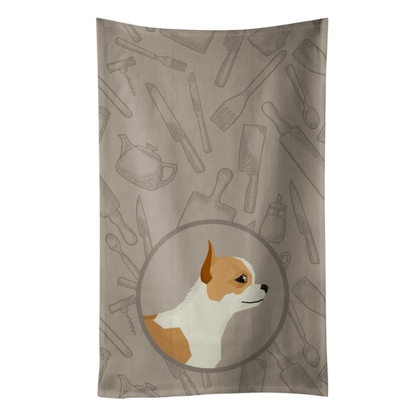 Carolines Treasures Chihuahua in the Kitchen Kitchen Towel - CK2177KTWL