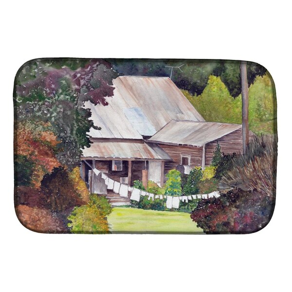 Carolines Treasures Wash Day Dish Drying Mat - 8741DDM