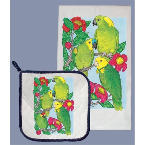 Pipsqueak Productions Amazon Dish Towel And Pot Holder Set - DP872