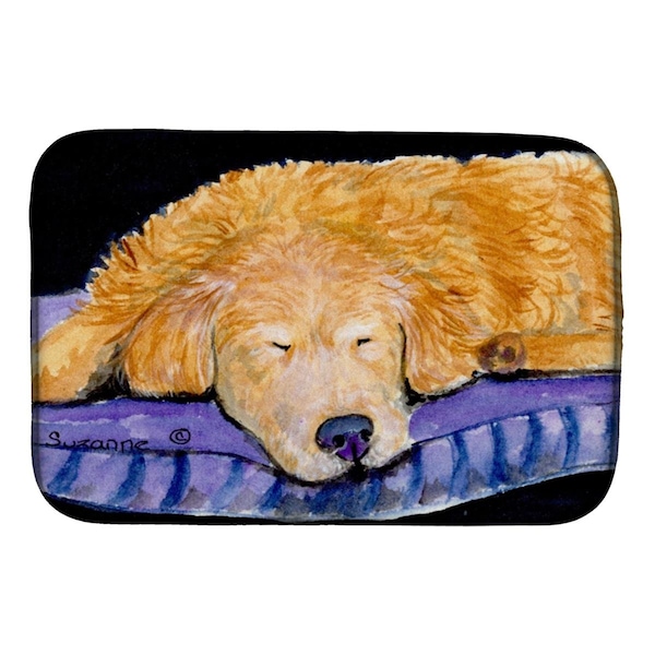 Carolines Treasures Golden Retriever Dish Drying Mat - SS8909DDM