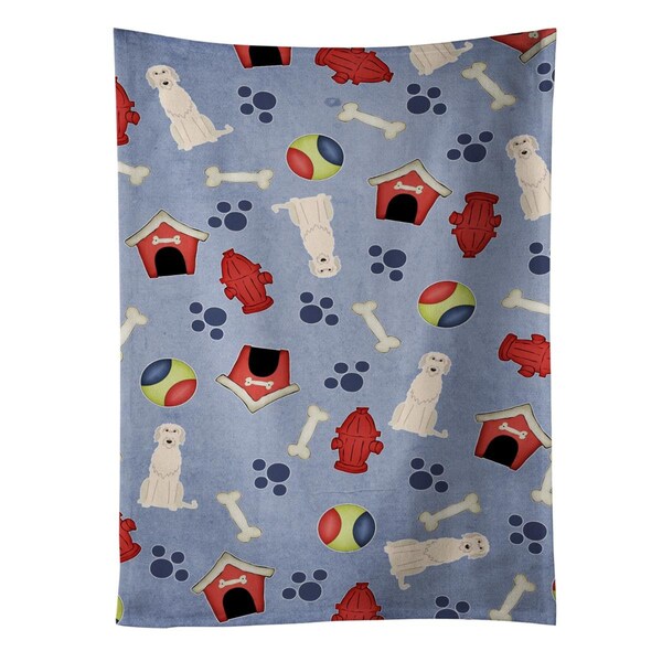 Carolines Treasures Dog House Collection Irish Wolfhound Kitchen Towel - BB2678KTWL