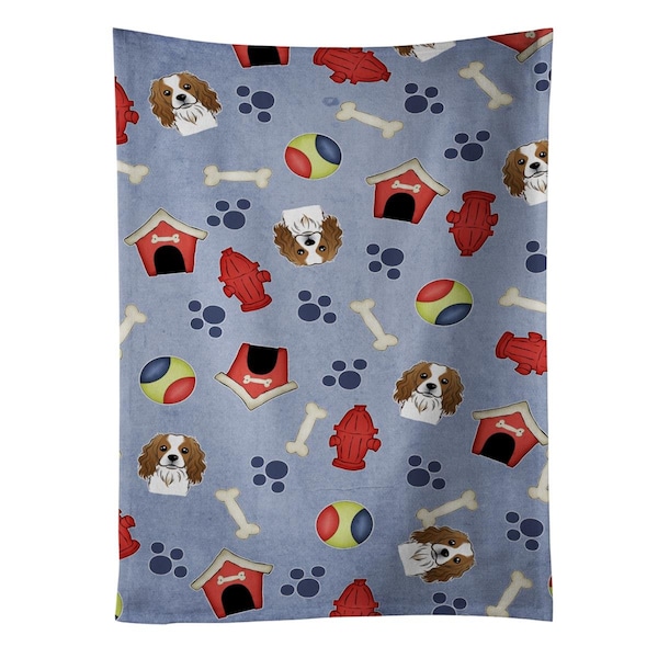 Carolines Treasures Dog House Collection Cavalier Spaniel Kitchen Towel - BB4003KTWL