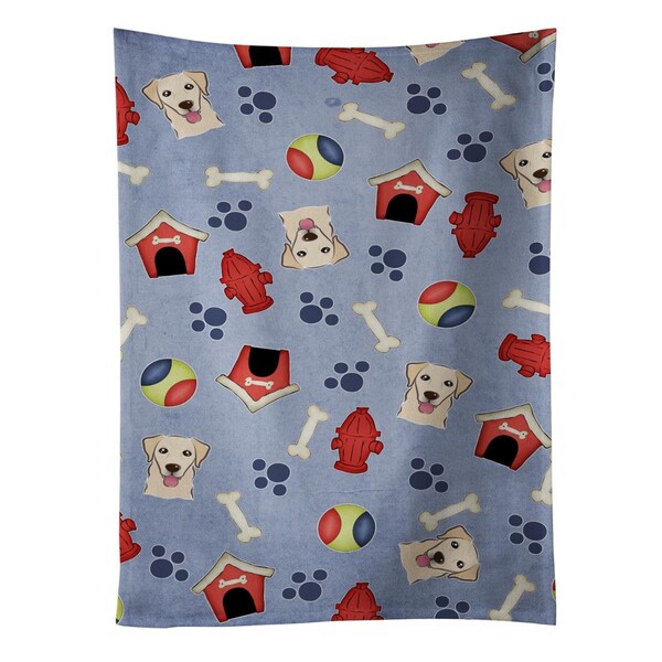 Carolines Treasures Dog House Collection Golden Retriever Kitchen Towel - BB4031KTWL