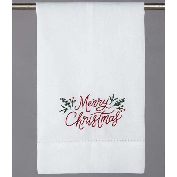 Tarifa 14 x 22 in. Merry Christmas GT 1 Design Kitchen Towel, 6PK - TA3678907