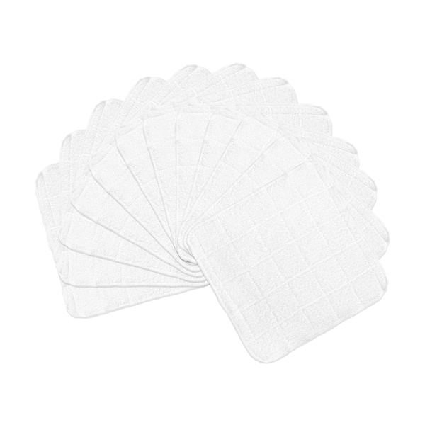 Monarch Brands Cooks Linen Dishcloths, 12in x 12in , White, 144PK - DISH-WHITE-CS