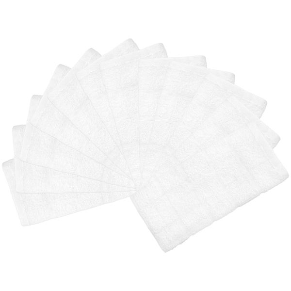 Monarch Brands Cooks Linen Kitchen Towels, 15in x 25in , White, 144PK - KT-WHITE-CS