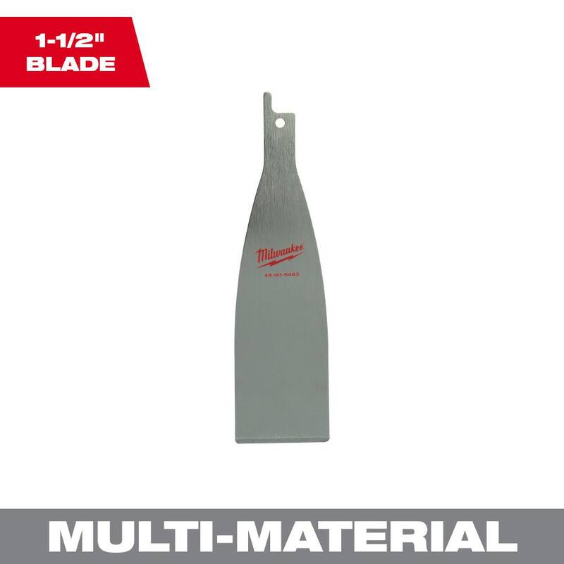 Cuchilla de sierra reciproca para rascador de 1-1/2 pulgadas Milwaukee - 49-00-5463