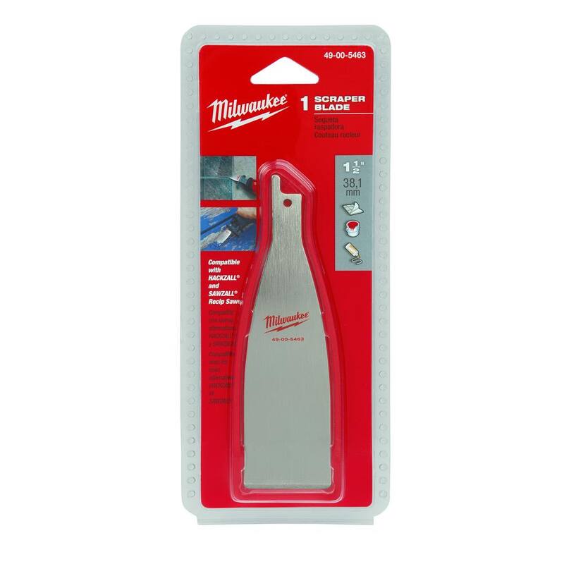 Cuchilla de sierra reciproca para rascador de 1-1/2 pulgadas Milwaukee - 49-00-5463