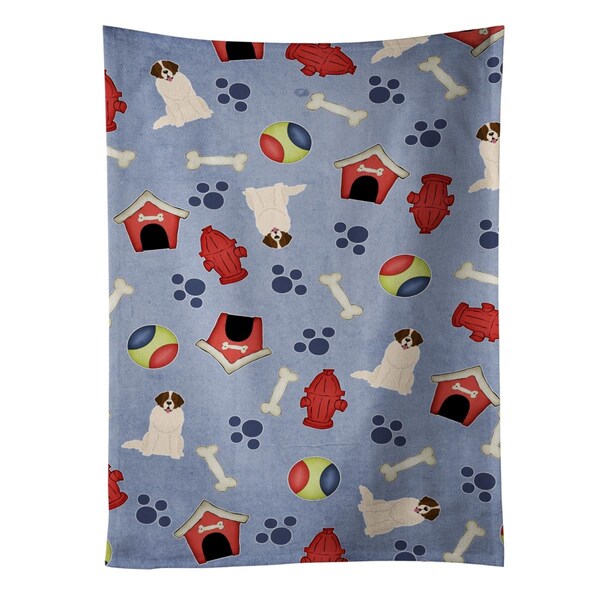 Carolines Treasures Dog House Collection Moscow Watchdog Kitchen Towel - BB2640KTWL