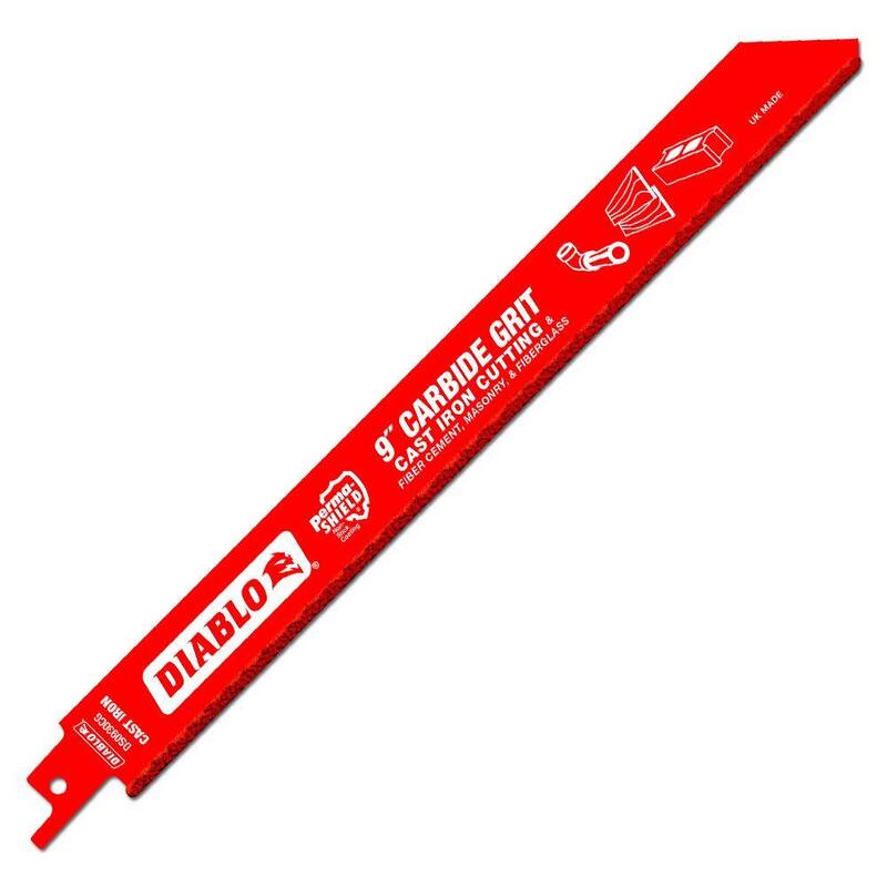 DIABLO 9 pulgadas Hoja para sierra reciproca de grano de carburo para corte de hierro fundido - DS0930CGX