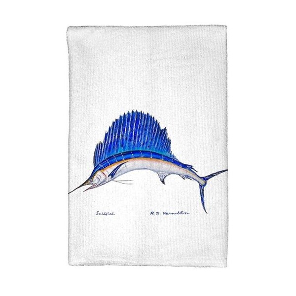 Betsy Drake Betsy Drake KT006 Sailfish Kitchen Towel - KT006