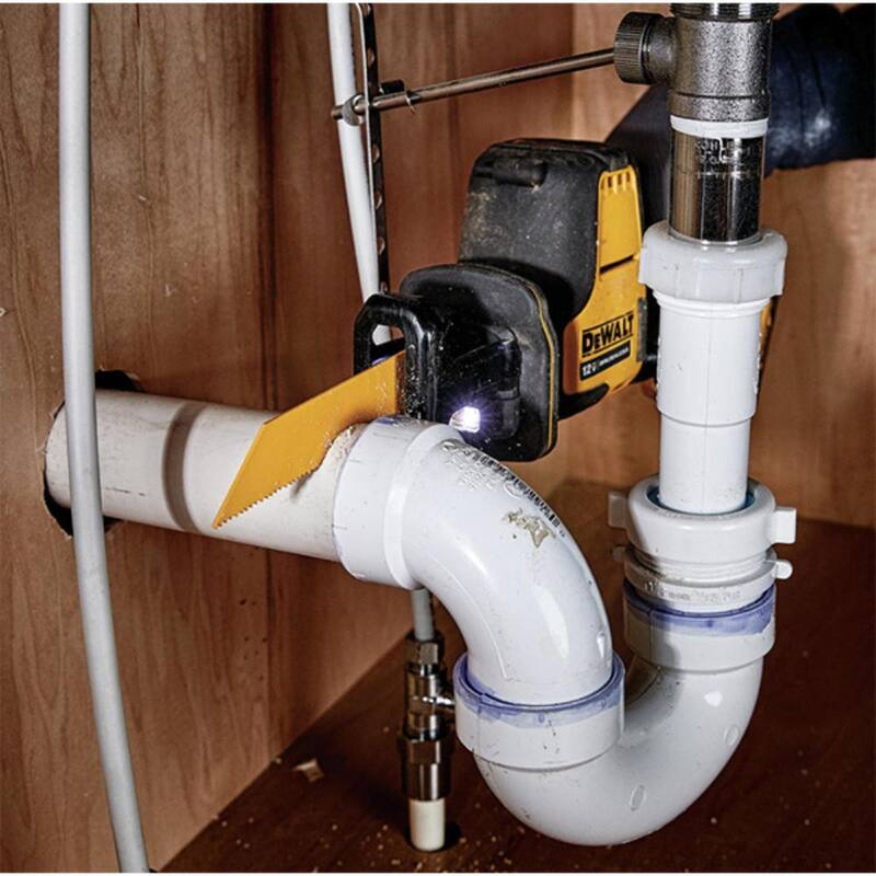 Juego de hojas de sierra reciproca bimetálicas DEWALT con estuche (16 piezas) y juego de hojas de sierra circular FLEXVOLT de 7-1/4 in. 24 dientes (3 piezas) - DW4899WAFV37243