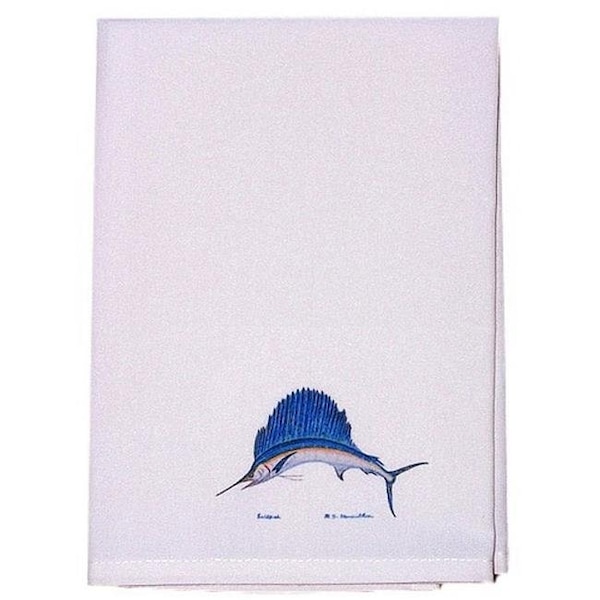 Betsy Drake Betsy Drake GT006 Sailfish Guest Towel - GT006