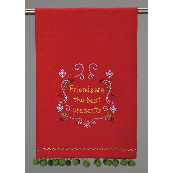 Peking Handicraft 15 x 22.5 in. Best Presents Kitchen Towel, 4PK - 04TA1368C