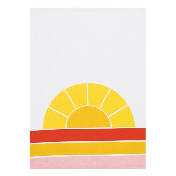 Peking Handicraft 18 x 25 in. Retro Rainbow Kitchen Towel, 4PK - 04APS20C
