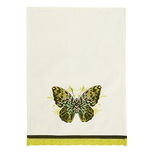 Arena 18 x 25 in. Single Butterfly Kitchen Towel, Multi Color, 4PK - AR2477183