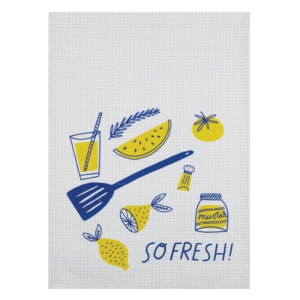 Peking Handicraft 18 x 25 in. So Fresh Kitchen Towel, 2PK - 04HLL06C