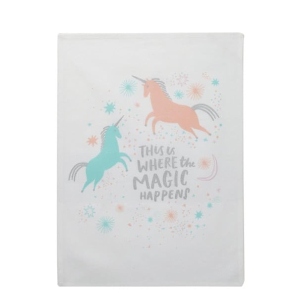Tarifa 18 x 25 in. Magic Happens Kitchen Towel, 2PK - TA3679752
